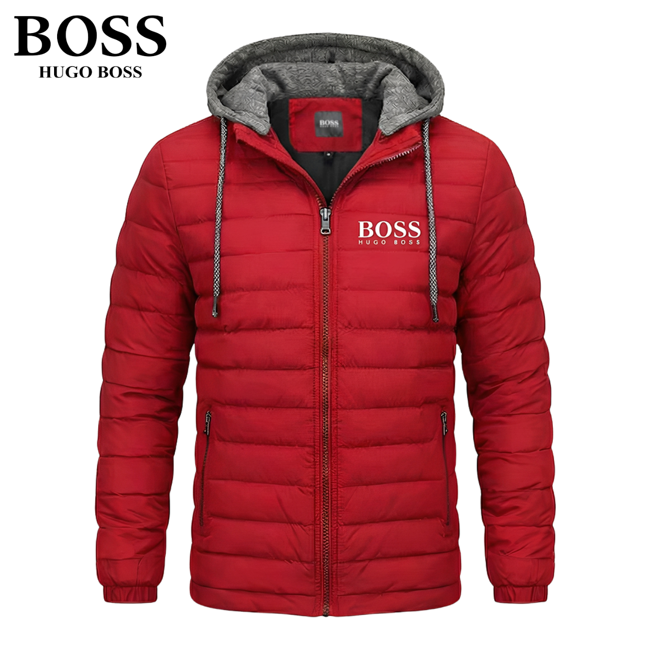 BSS | Doudoune Homme Matelassée avec Capuche