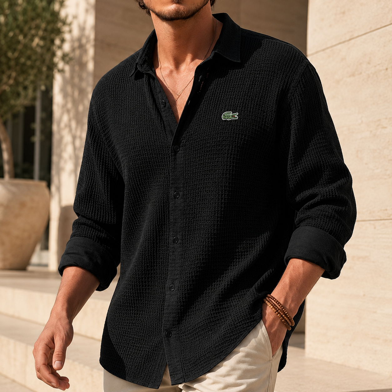 Chemise Boutonnée Homme