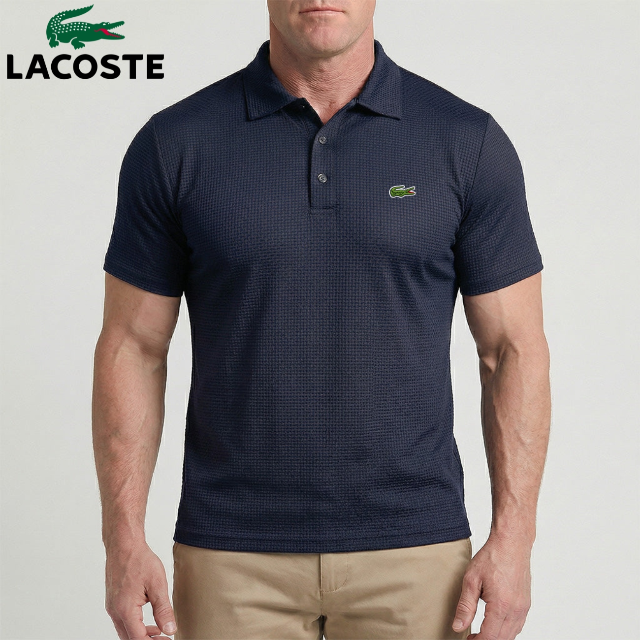 Polo Gaufré Tech Homme