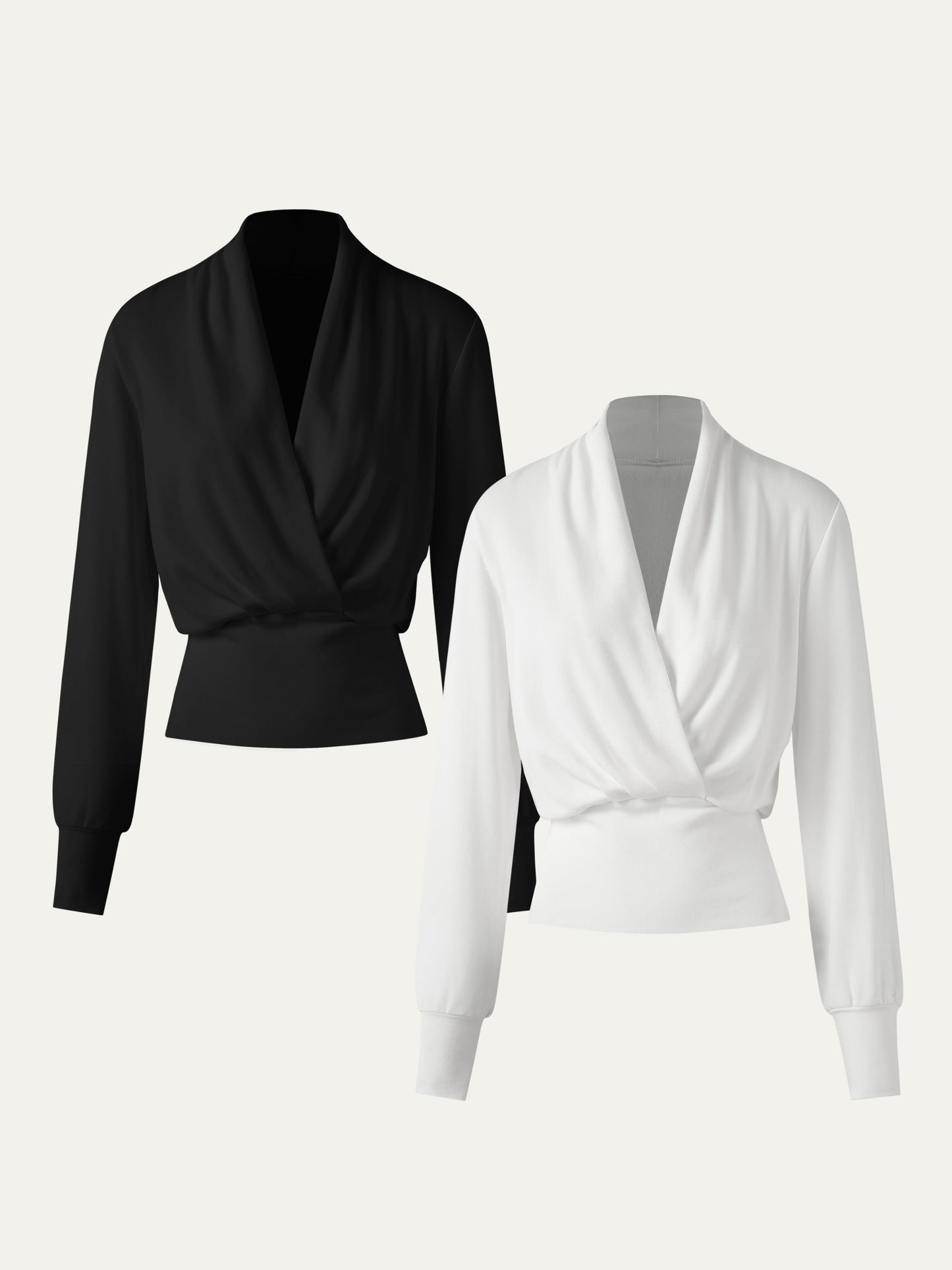 Surplice Tuckable Top