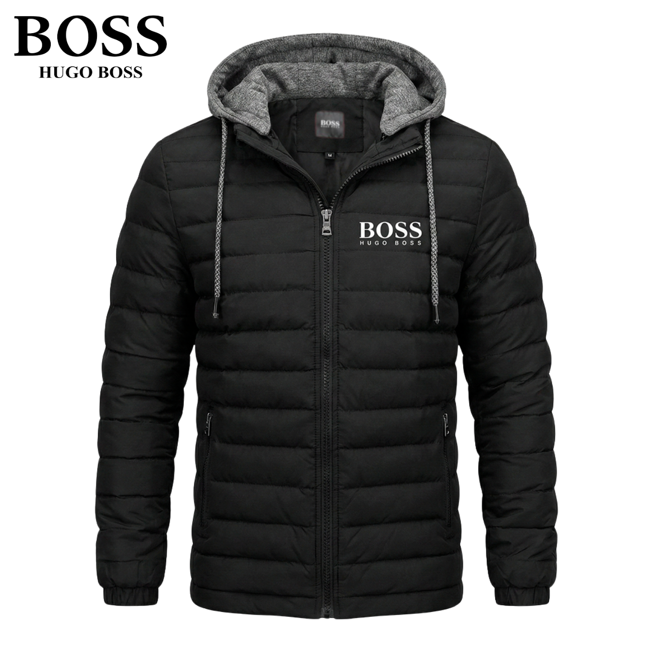 BSS | Doudoune Homme Matelassée avec Capuche