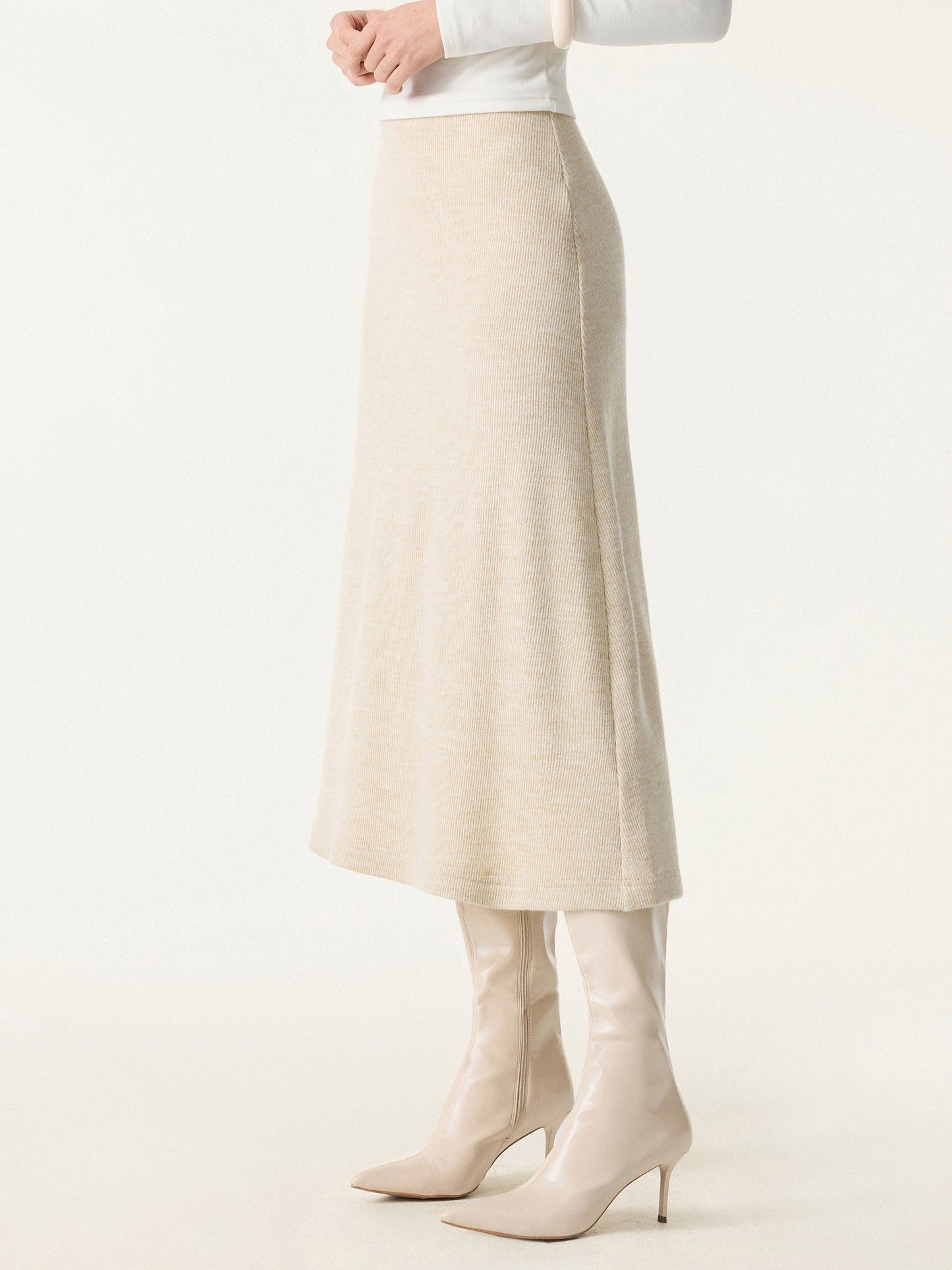 2Pcs Set Collared V-Neck