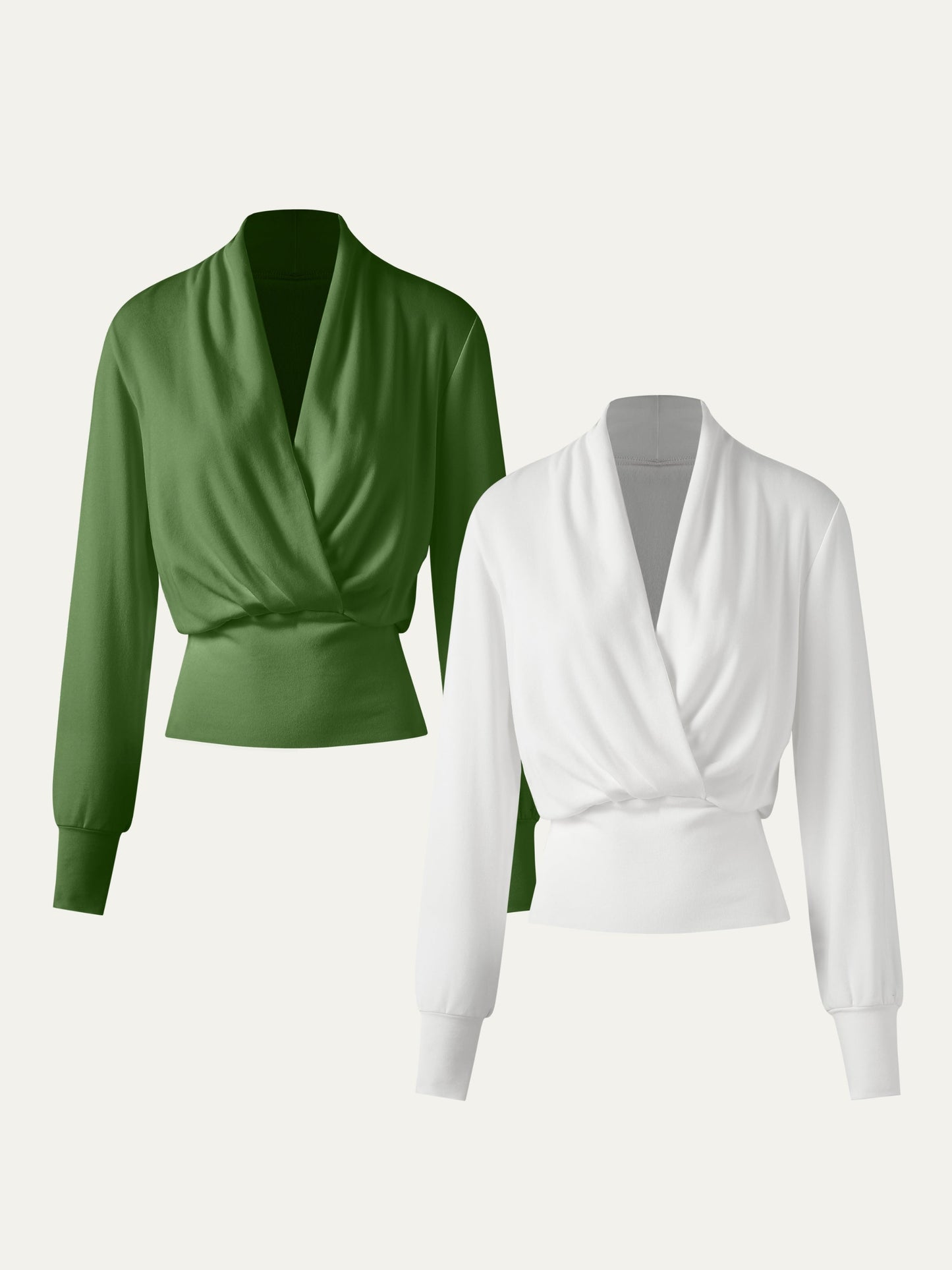 Surplice Tuckable Top