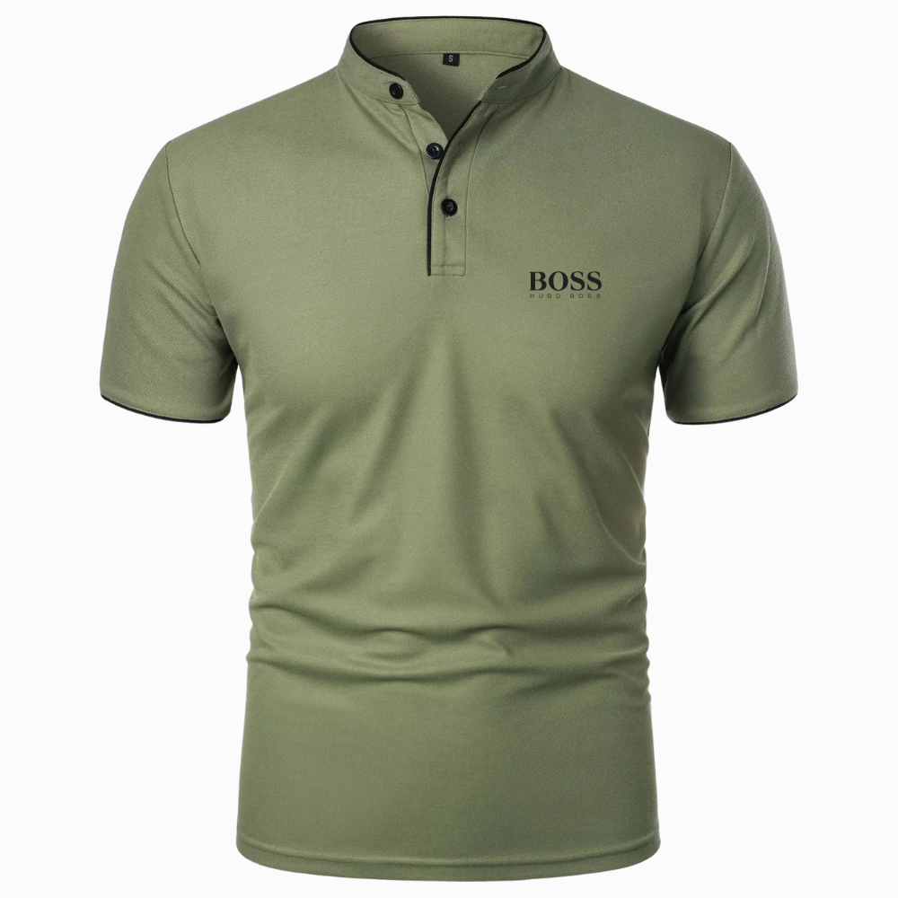 Polo Col Mandarin Premium