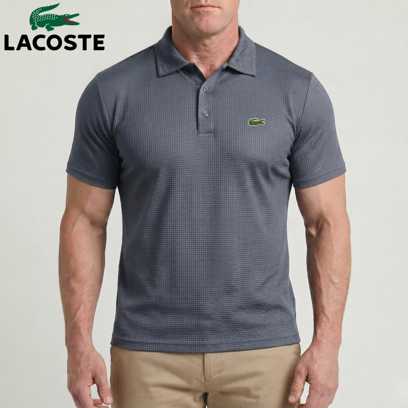Polo Gaufré Tech Homme