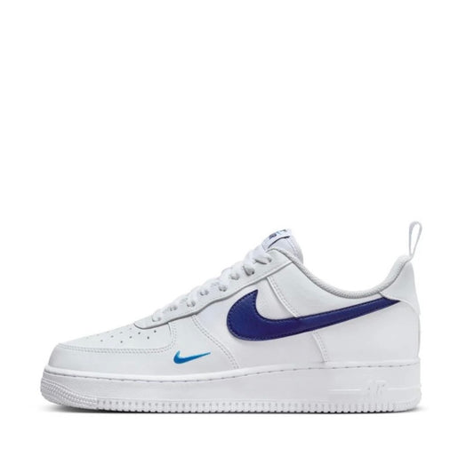 Nk Air Force 1 White Light Photo Blue Deep Royal Blue