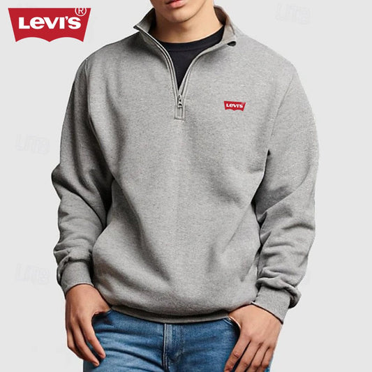 LᎬᏙІᏚ - Hoodie pour homme avec fermeture éclair et zip
