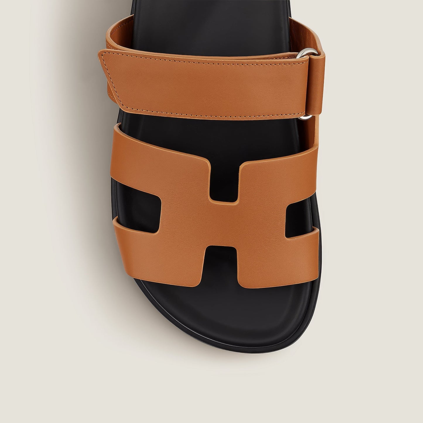 HRMS-Sandales Cuir H-Cut
