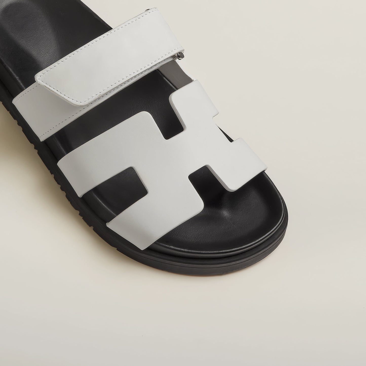 HRMS-Sandales Cuir H-Cut