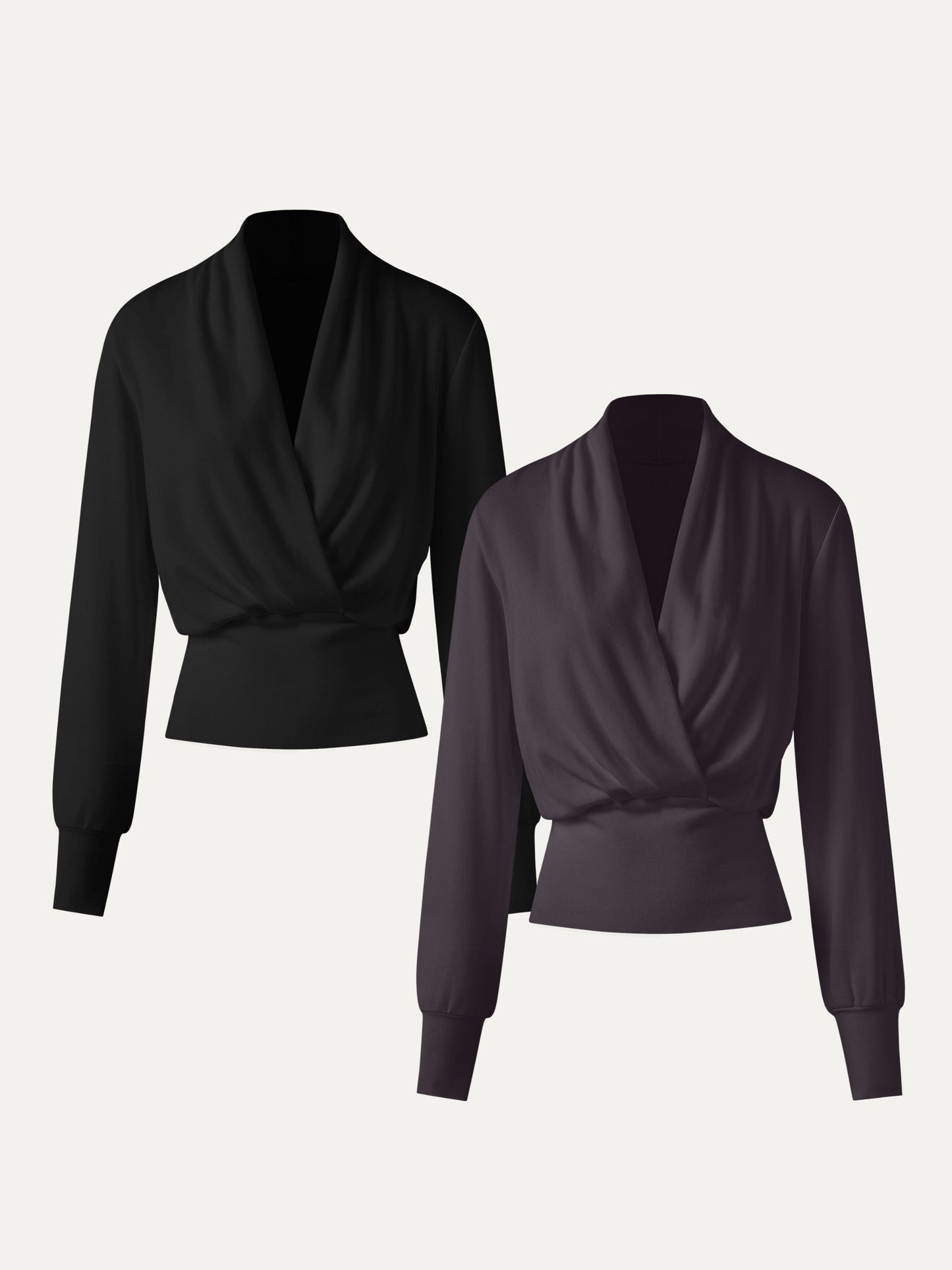 Surplice Tuckable Top