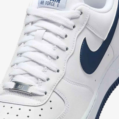 Baskets NK AF1 – Blanc & Bleu marine