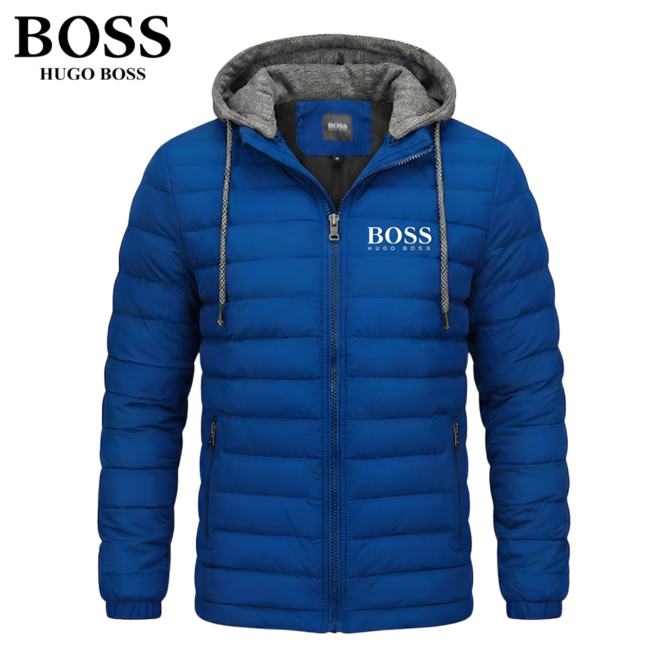 BSS | Doudoune Homme Matelassée avec Capuche