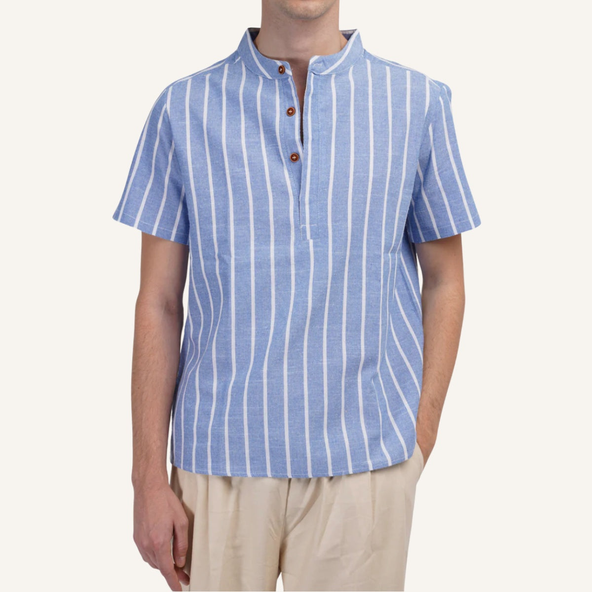 Chemise Rayée Old Money Carvell