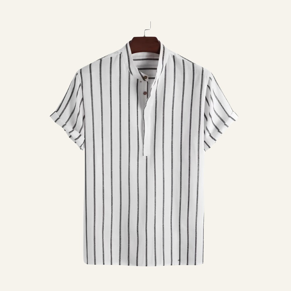 Chemise Rayée Old Money Carvell