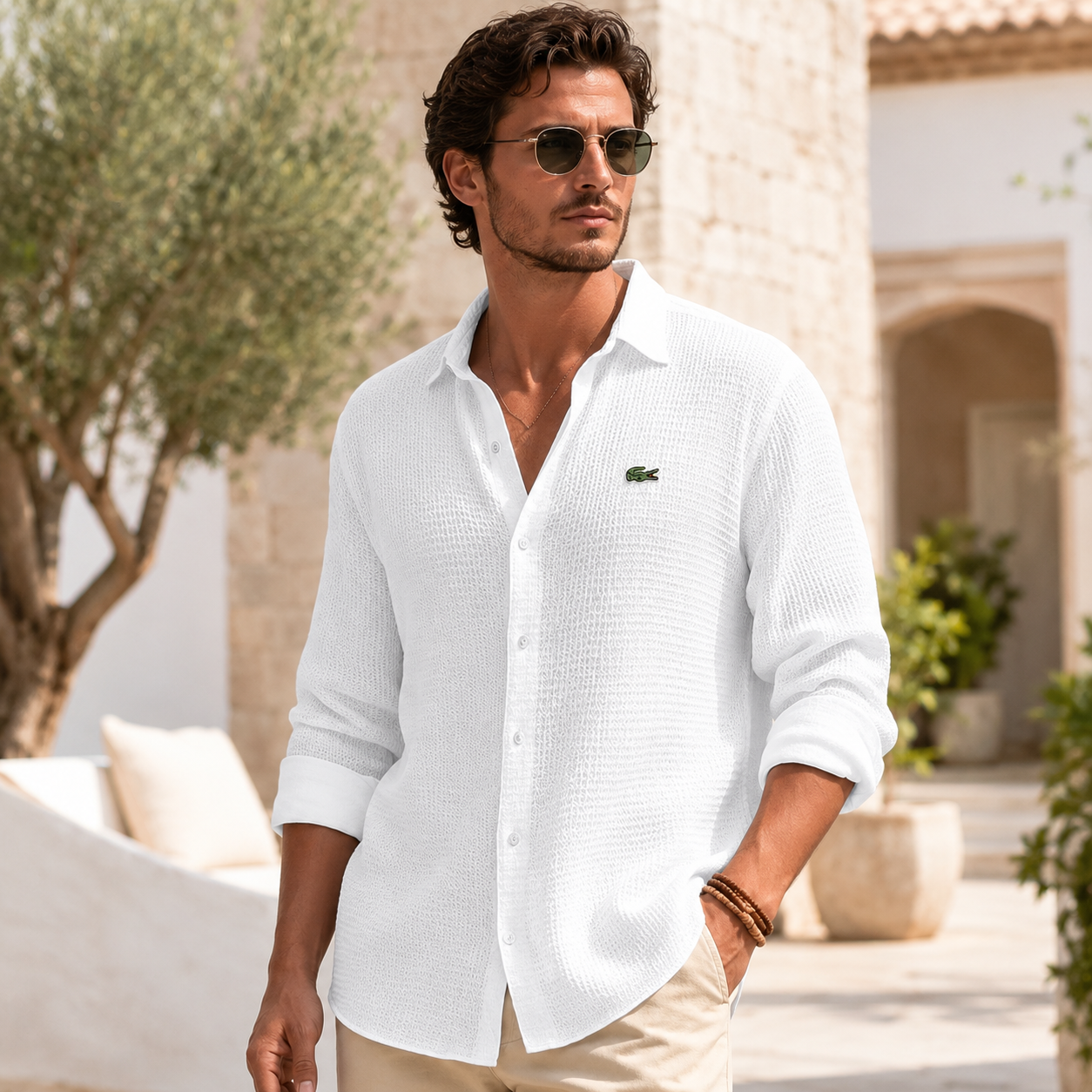 Chemise Boutonnée Homme