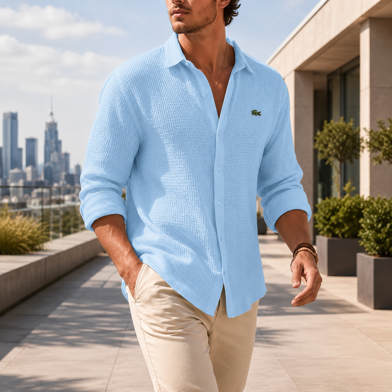 Chemise Boutonnée Homme