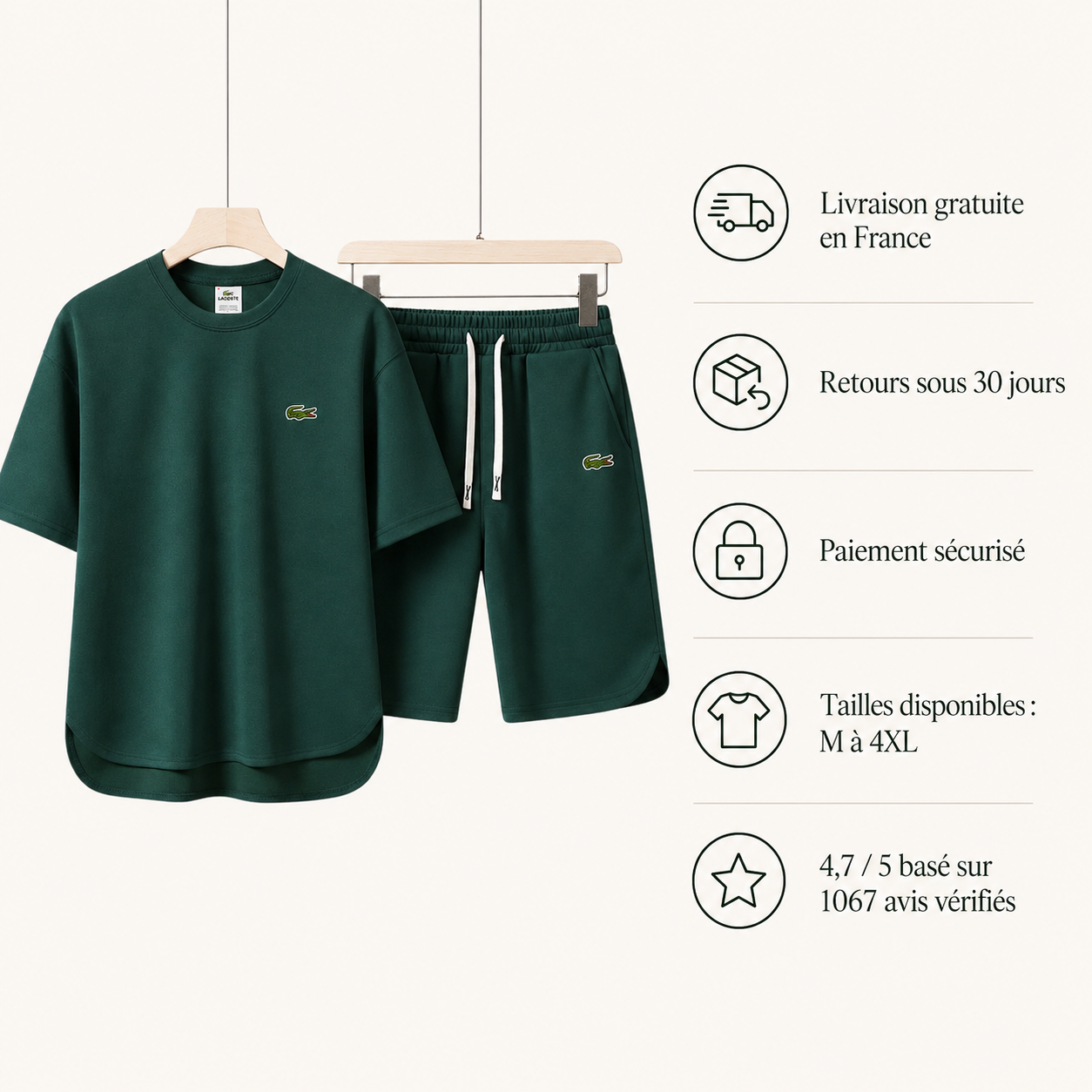 LC™ Ensemble T-Shirt & Short Performance Été
