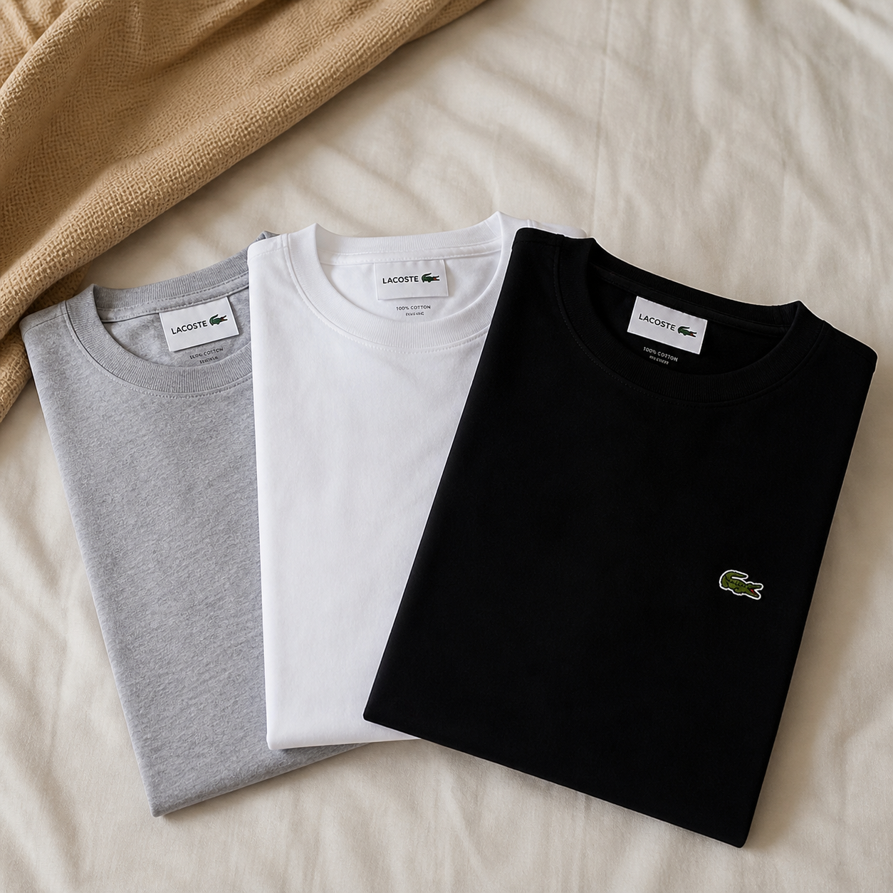 LC - Pack de 3 T-Shirts Classiques.