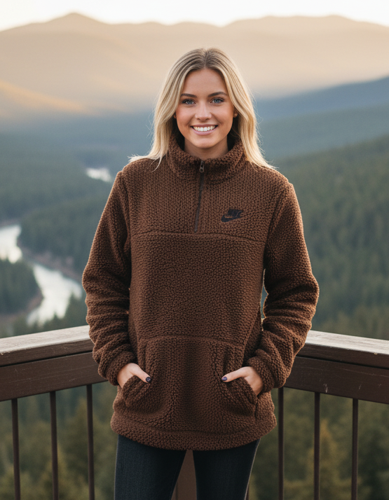 Nk Veste zippée Teddy