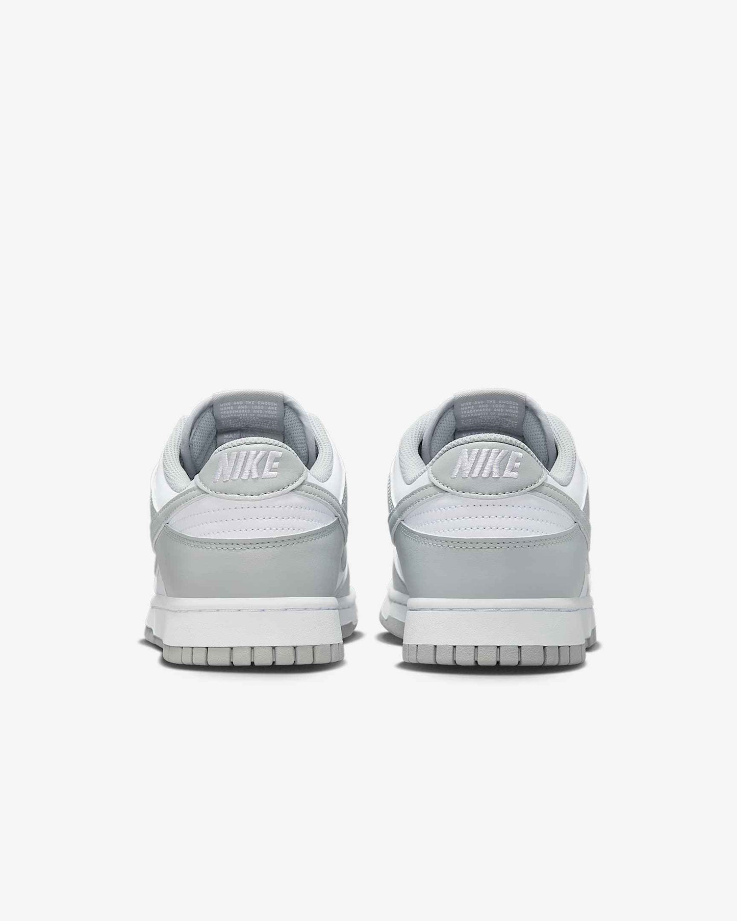 Baskets NK Dunk low– Blanc & Gris clair