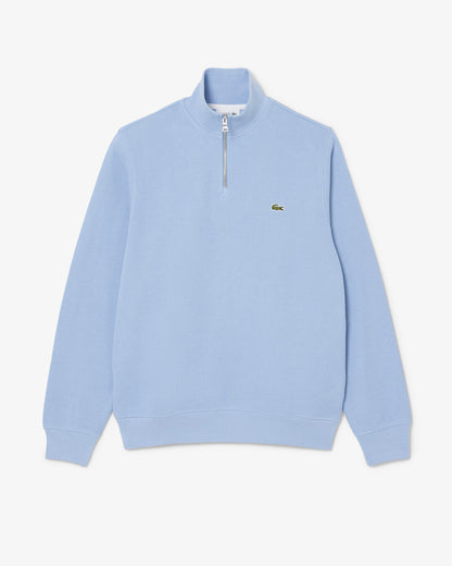 Sweatshirt zippé col montant