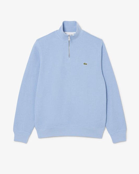 Sweatshirt zippé col montant