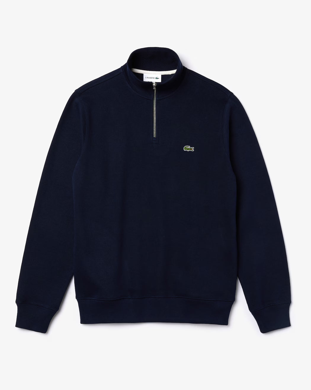 Sweatshirt zippé col montant