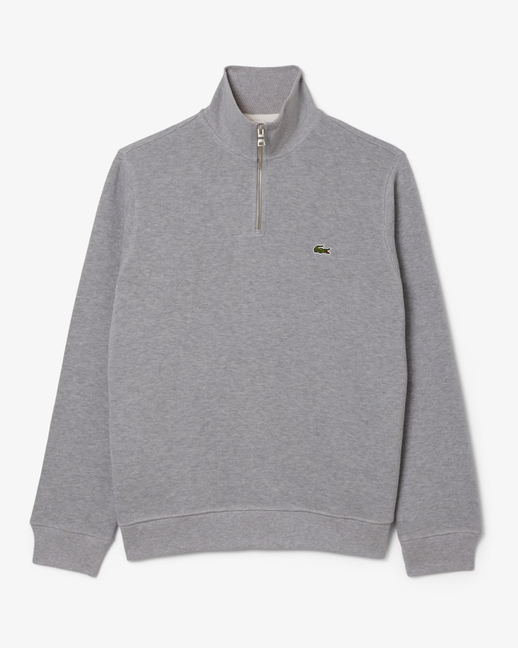 Sweatshirt zippé col montant