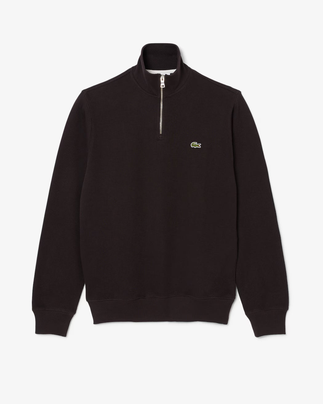 Sweatshirt zippé col montant