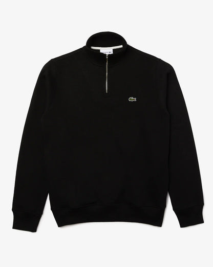 Sweatshirt zippé col montant