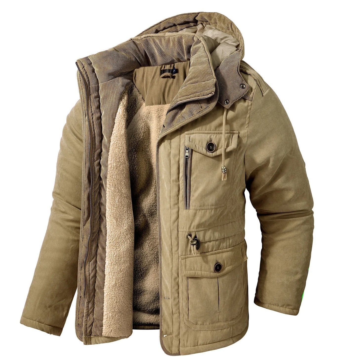 Veste d’hiver multi-poches pour homme