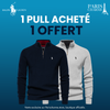 Pull Col Zippé  R&L 1+1 (DÉSTOCKAGE)