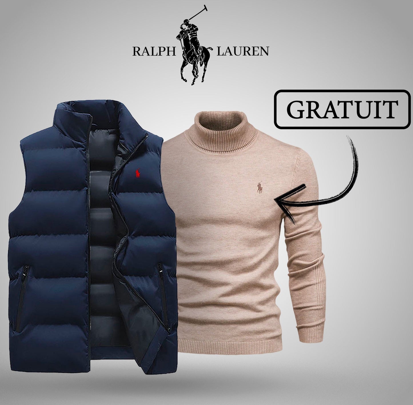 Gilet R&L + Pull Offert (DESTOCKAGE)