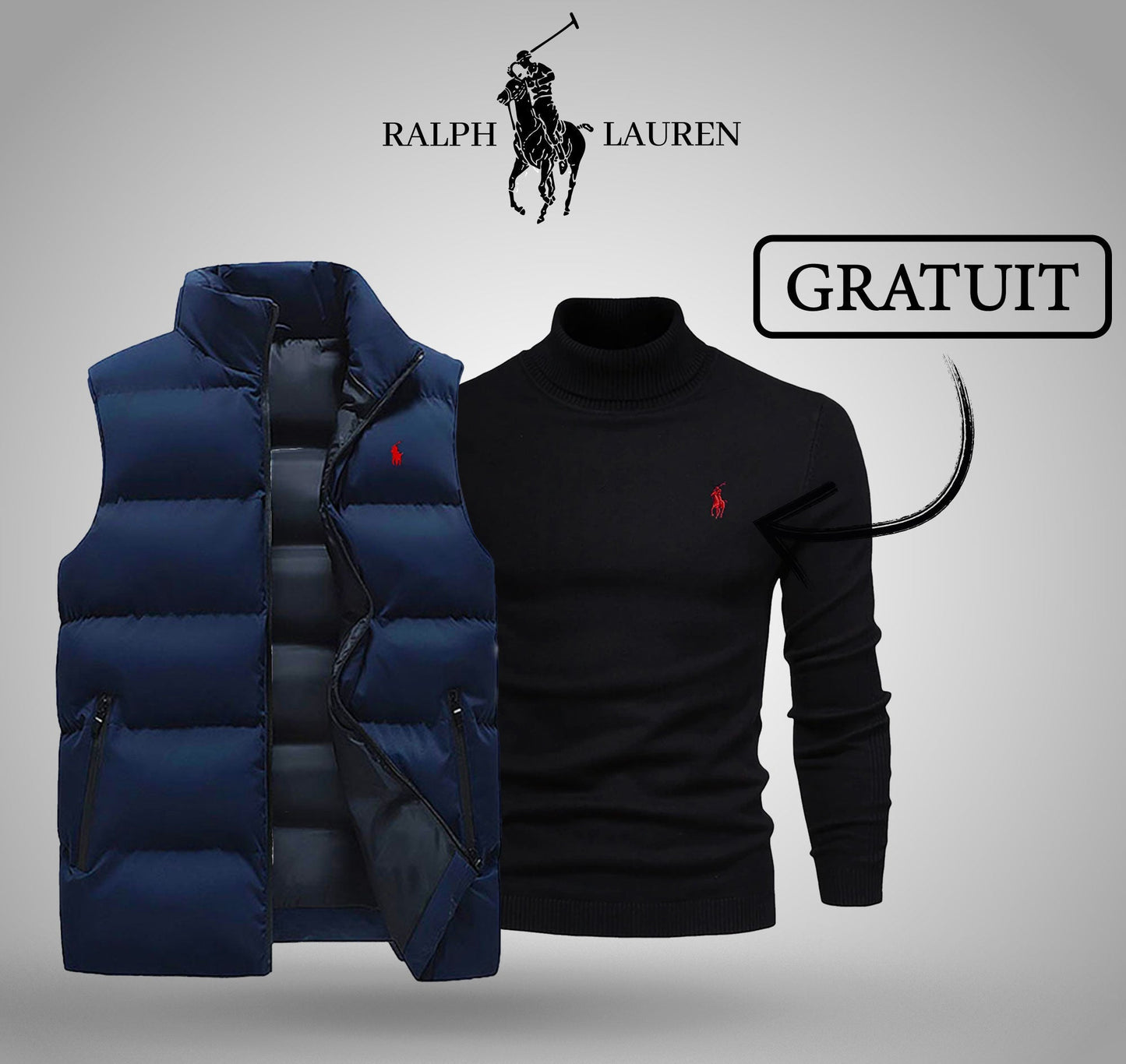 Gilet R&L + Pull Offert (DESTOCKAGE)