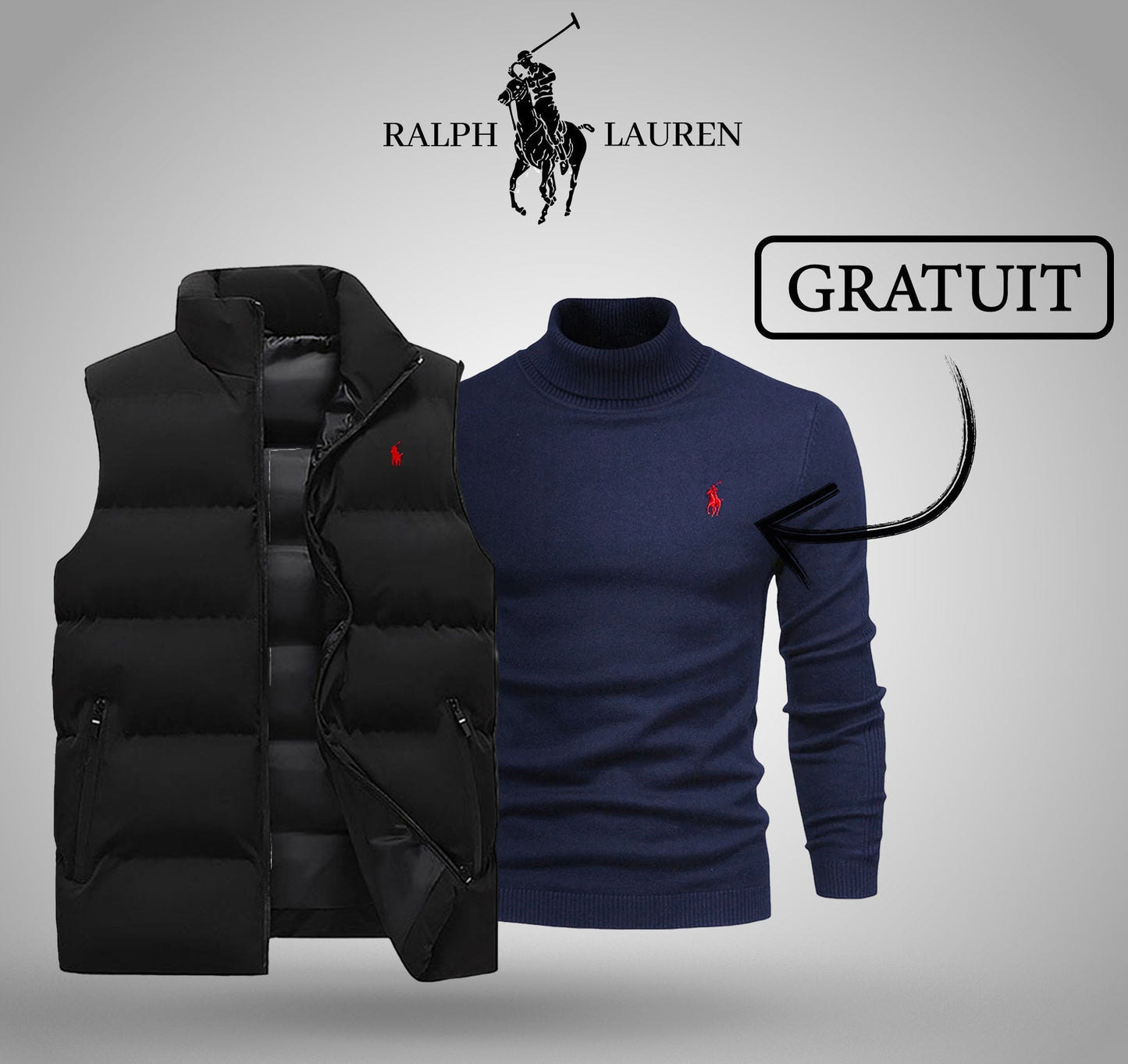 Gilet R&L + Pull Offert (DESTOCKAGE)