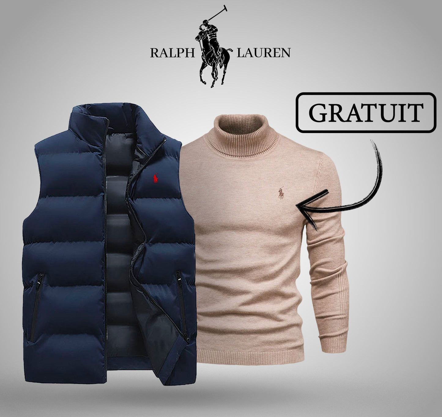 Gilet R&L + Pull Offert (DESTOCKAGE)