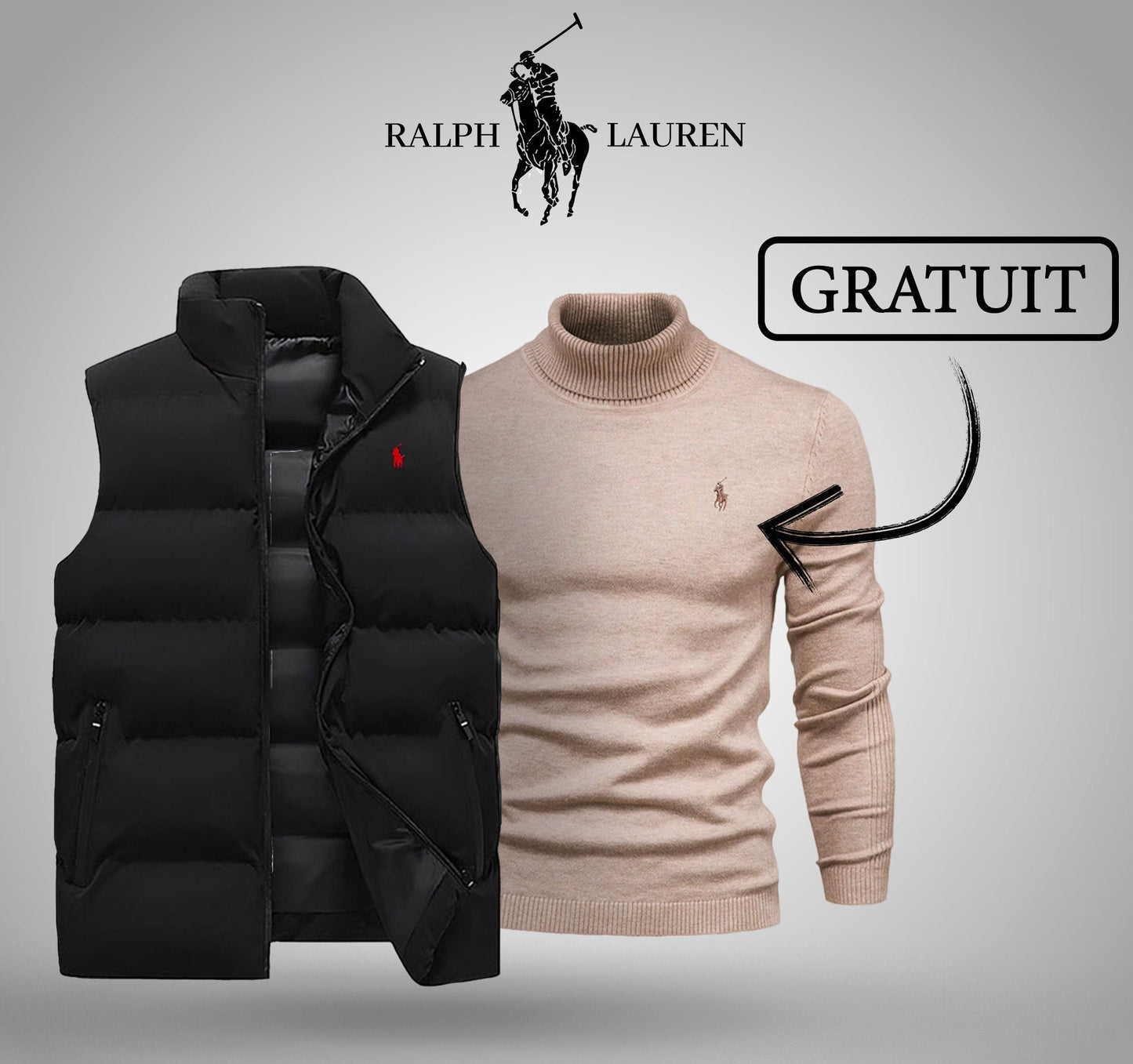 Gilet R&L + Pull Offert (DESTOCKAGE)