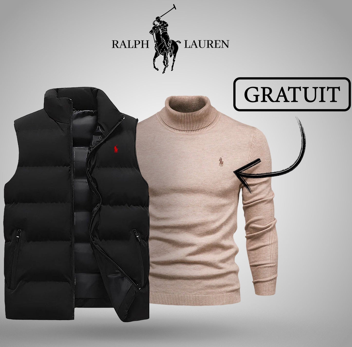 Gilet R&L + Pull Offert (DESTOCKAGE)