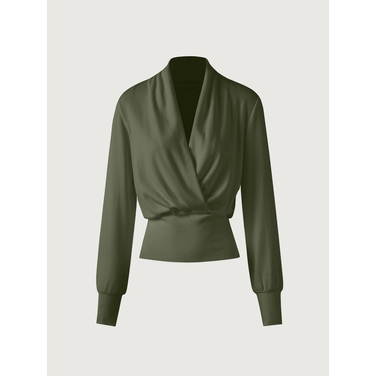 Surplice Tuckable Top