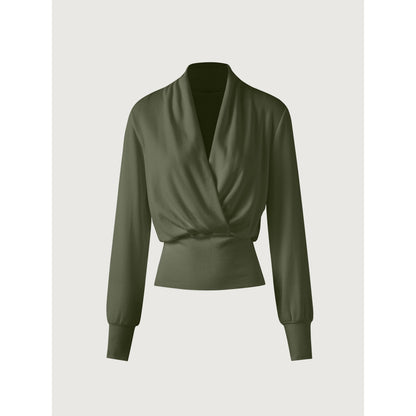 Surplice Tuckable Top