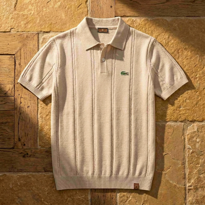 LC-Polo Maille Texturée COLE