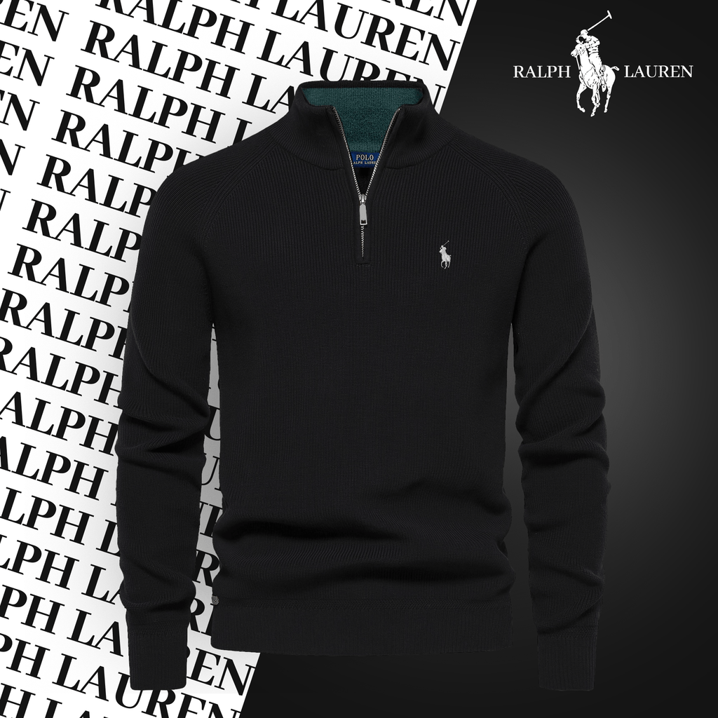 Pull Col Zippé  R&L (DÉSTOCKAGE)