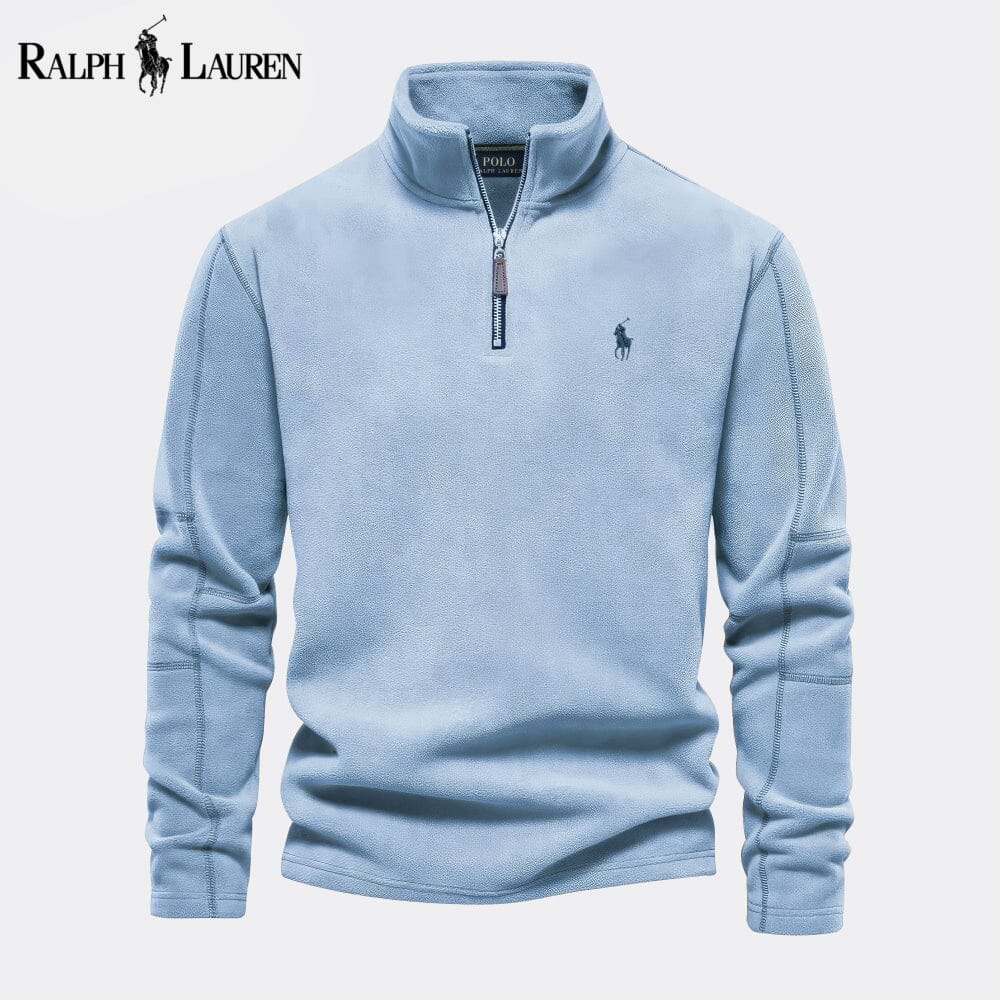 Pull en laine tricotée à torsades RL Prestige