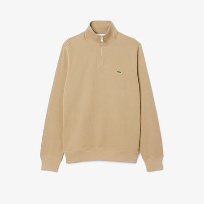 Sweatshirt zippé col montant