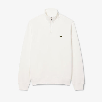 Sweatshirt zippé col montant